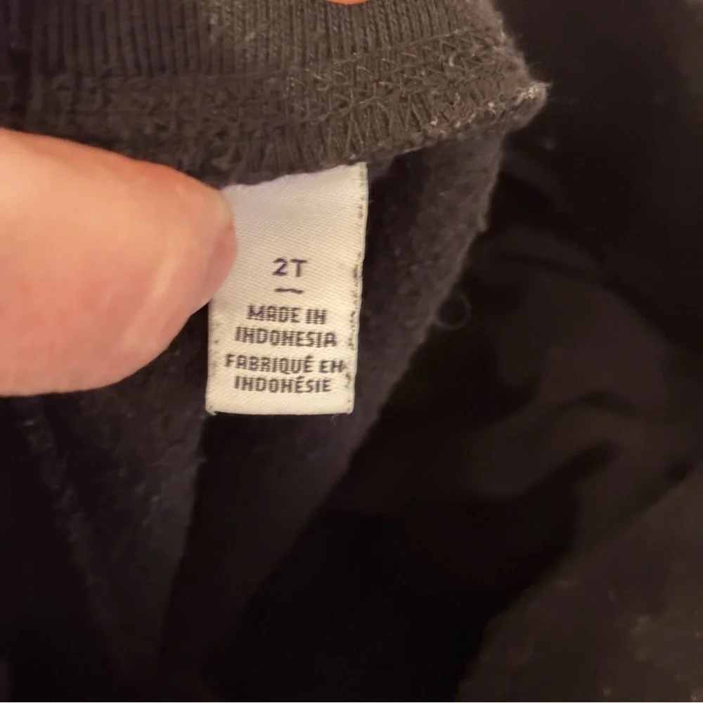 The Children’s Place Black Fleece Jogger Sweatpants – Toddler 2T